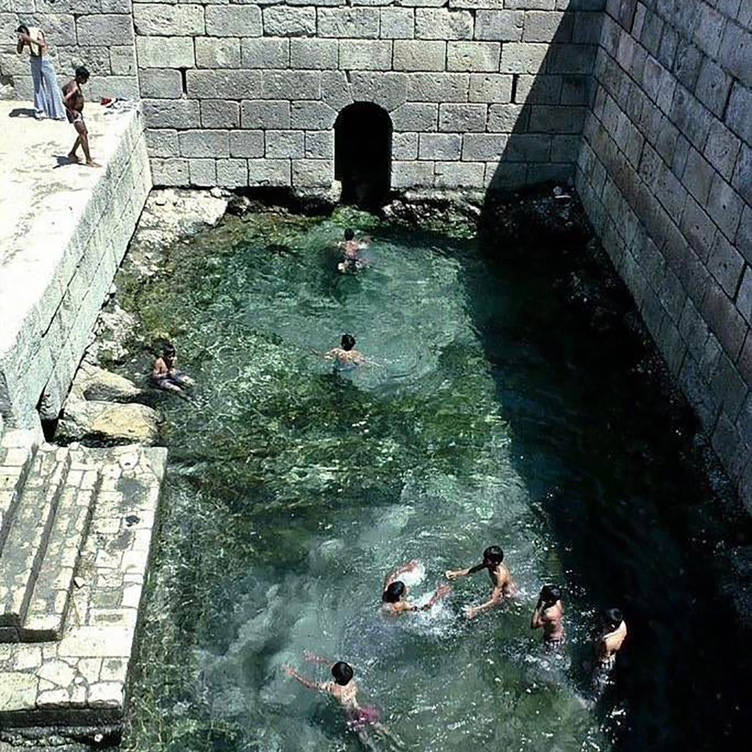 位於突尼西亞的古羅馬浴池